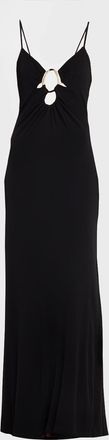 Ramy Brook Chrissy Cutout Stretch Jersey Gown