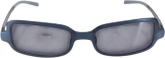 Prada Pre-owned Accessories, female, Blue, Size: ONE SIZE Pre-owned Plastic Sunglasses