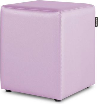 Happers Puff Cubo Polipiel Malva 1 UNIDAD Malva