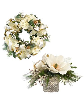 Creative Displays Inc. Cream & Gold Christmas Bundle