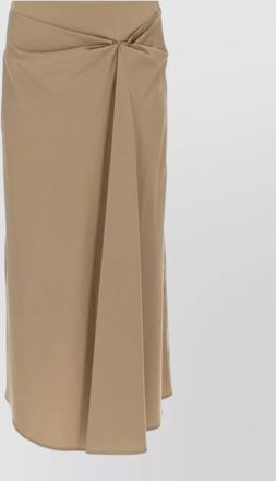 Max Mara draped midi skirt