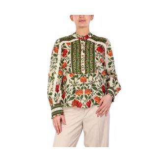 Farm Rio Mujer, Blusas y Camisas, Multicolor, Talla: S