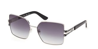 Guess GU00357 10B Womens Sunglasses Silver Size 59