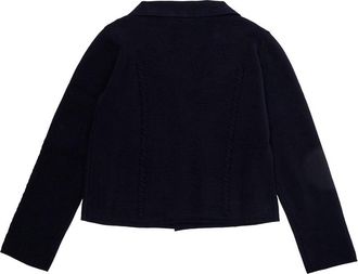 Emporio Armani Girls Jacket Blue Tech Fabric Blazers