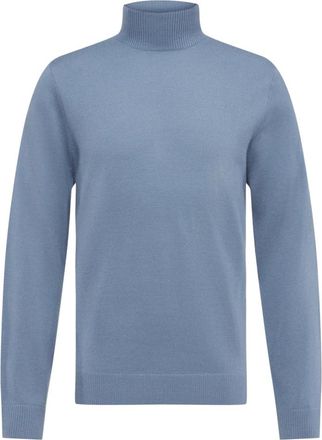 Drykorn Watson 10 Pullover - Heren - Coltruien - Blauw - 2XL - Wol - Truien & Vesten