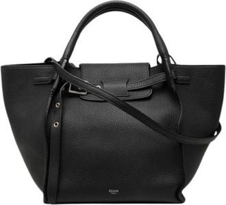 Celine Pre-owned Leather celine-bags - Dames - Vintage Handtas - Zwart - ONE Size - Vintage