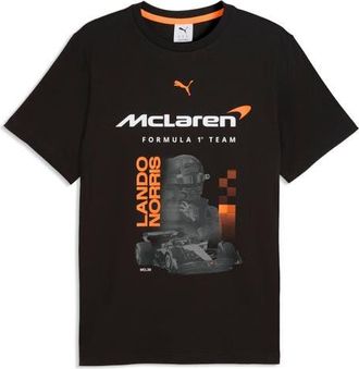 Puma McLaren Racing Driver Graphic T-Shirt in Puma Black at Nordstrom, Size Xx-Large
