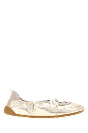 Chlo&eacute; Palladium Solid Ballet Flats
