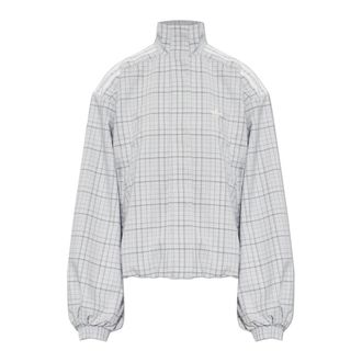 adidas Blousy Check Track Top - Dames - Vesten met rits - Grijs - L - Hoodies & sweatvesten