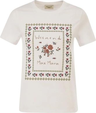 Max Mara Weekend MAX Mara Jassen - Dames - T-shirts - Wit - XS - Tops