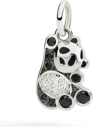 Dodo CIONDOLO PANDA IN ARGENTO & DIAMANTI