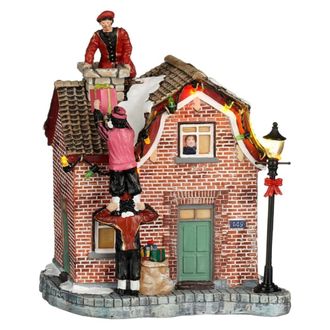 Luville Pueblo navide&ntilde;o luville originals multicolor h18xb11.5xl13.5cm