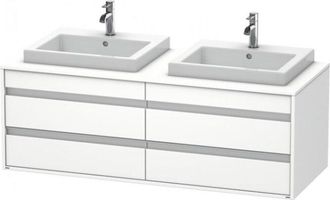 Duravit Mueble De Pared Duravit Ketho 6757, 4 Cajones, 1400mm, Para 2