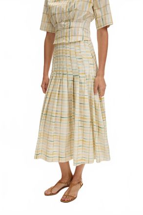 Exquise Cora Midi Skirt In Multi