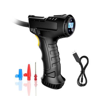OEM 1 Kit De Bomba De Aire Port&aacute;til Negra Para Coche
