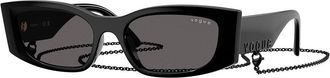 Vogue Eyewear VO5655SU W44/87 Womens Sunglasses Black Size 53