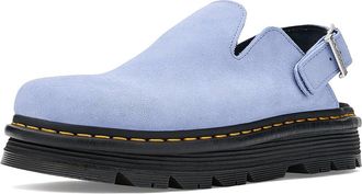 Dr. Martens Zeb Zag Mule Shoes Cornflower Blue : UK 9 (US Mens 10 - US Womens 11) Medium, Suede