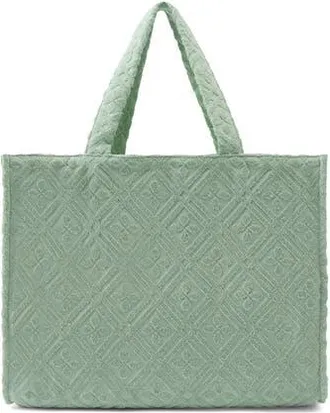 Helen Kaminski Rocamar Terry Cloth Tote in Seaglass at Nordstrom Rack