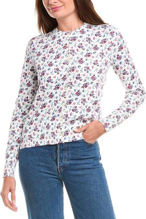 Brooks Brothers Floral Cardigan