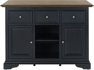 SEI Furniture Sei Brayden 2-Door 3-Drawer Island