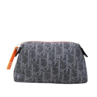 Dior Pre-owned Denim Pouch - Dames - Pre-owned - Blauw - Maat: ONE Size Denim