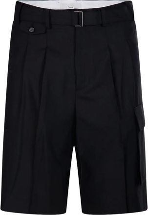 Dunst belted cargo shorts - Black