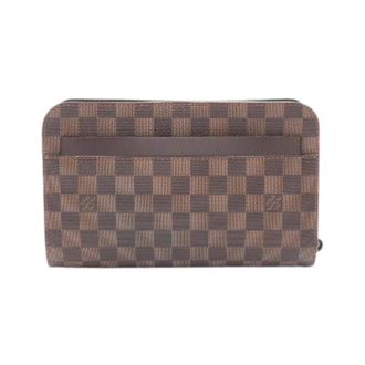 Louis Vuitton Pre-owned Clutches, male, Brown, Size: ONE SIZE Pre-owned Saint Louis Damier Clutch Bag
