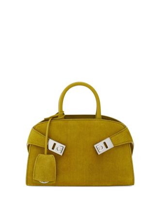 Ferragamo small Hug tote bag - Green