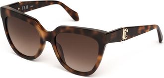 Just Cavalli SJC105 09AJ Womens Sunglasses Tortoiseshell Size 55