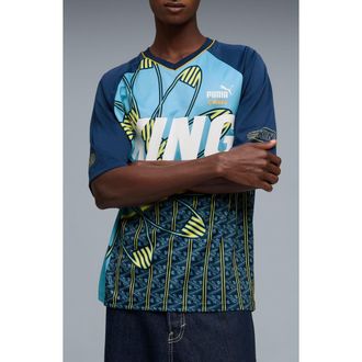 Puma KING Extravaganza Jersey T-Shirt in Vibrant Blue at Nordstrom, Size Xx-Large
