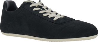 Rick Owens Mens Sneakers Quilted Minimal Black Leather Trainers