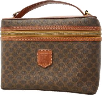 Celine Brown Pvc Vanity Bag (Pre-Owned)