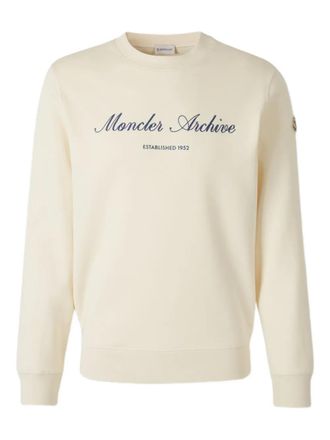 Moncler hood zip hooded sweatshirt - Neutrals