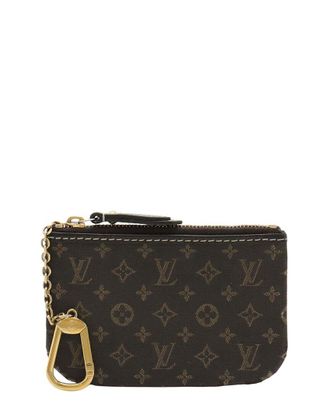 Louis Vuitton Brown Monogram Canvas Idylle Coin Case (Authentic Pre-Loved)