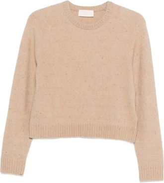 iBlues Adito crew-neck sweater - Beige