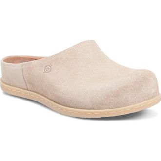 B&oslash;rn Elliot Clog in Natural Suede at Nordstrom Rack, Size 10