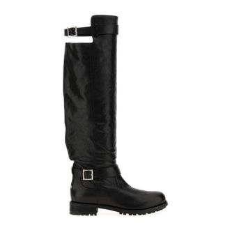 Jimmy Choo London Bikerkberz - female - Jimmy Choo - Over-the-Knee Boots - Black - 5 UK - Shoes
