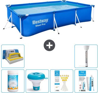 Bestway Piscina Bestway Steel Pro Rectangular - 300x201x66 Cm - 7-piezas S22298