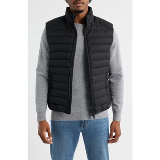 Save The Duck Sean Puffer Vest in Black Melange at Nordstrom Rack, Size X-Large