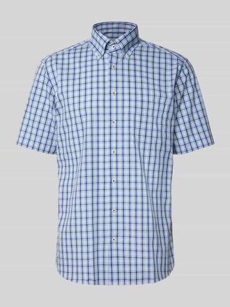 Eterna Modern Fit Business-Hemd mit Brusttasche in Gruen, Gr&ouml;&szlig;e 41