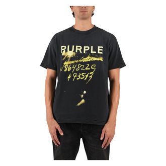 Purple Basic Tee - - Tops - Uomo - Nero - S