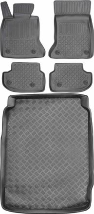 OEM Juego De Alfombrillas Para Coche Y Maletero Para Bmw Serie 5 F10 Sed&aacute;n (2013-2017)