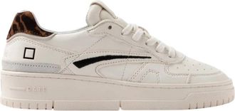D.A.T.E. Torneo Pure Animalier - Dames - Sneakers - Bruin - 37 EU - Katoen - Schoenen
