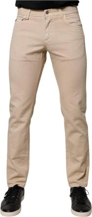 Dolce & Gabbana Hombre, Pantalones, Beige, Talla: S