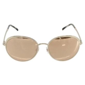 Chanel Pre-owned Accessories, female, Yellow, Size: ONE SIZE Pre-owned Metal Sunglasses