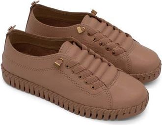 Bottero Bottwister Verao XXIII Perforated Leather Sneaker in Brown Sugar at Nordstrom, Size 11