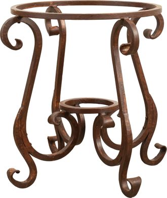 Biscottini International Base Para Mesa De Hierro L62xpr62xh59 Cm