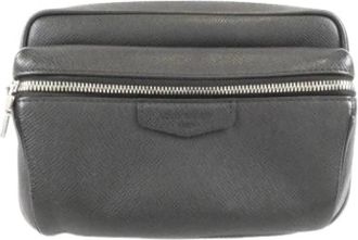 Louis Vuitton Pre-owned Vintage Heuptas - unisex - Vintage Heuptassen - Zwart - ONE Size - Leer - Vintage
