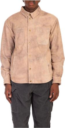 Andrea Damico Hombre, Chaquetas, Beige, Talla: M
