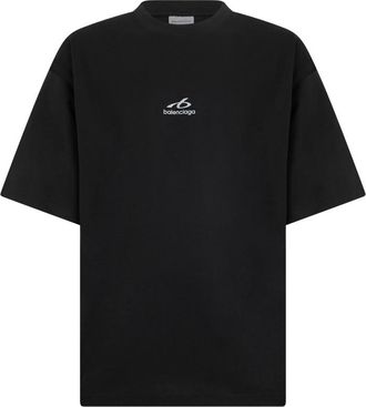 Balenciaga Black Crew Neck T-Shirt